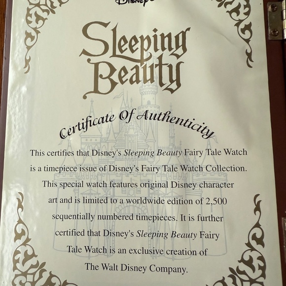 Disney Sleeping Beauty Limited Edition Watch Collection Set - Picture 4 of 6